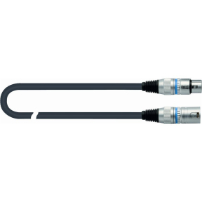 Мікрофонний кабель Quik Lok CM180-3BK