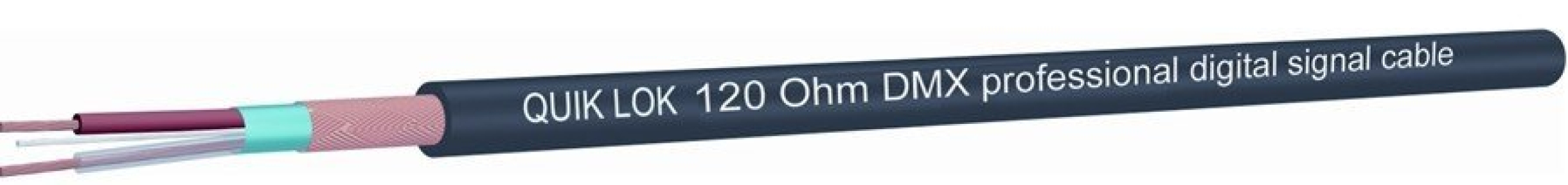 Аудіо кабель Quik Lok CM821BK