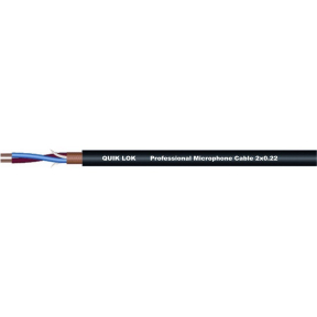 Мікрофонний кабель Quik Lok CM995BK