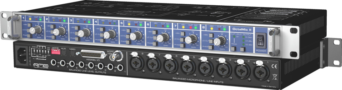 Передпідсилювач RME OctaMic II