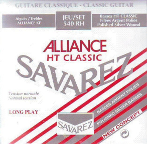 Струны для классической гитары Savarez 540 RН