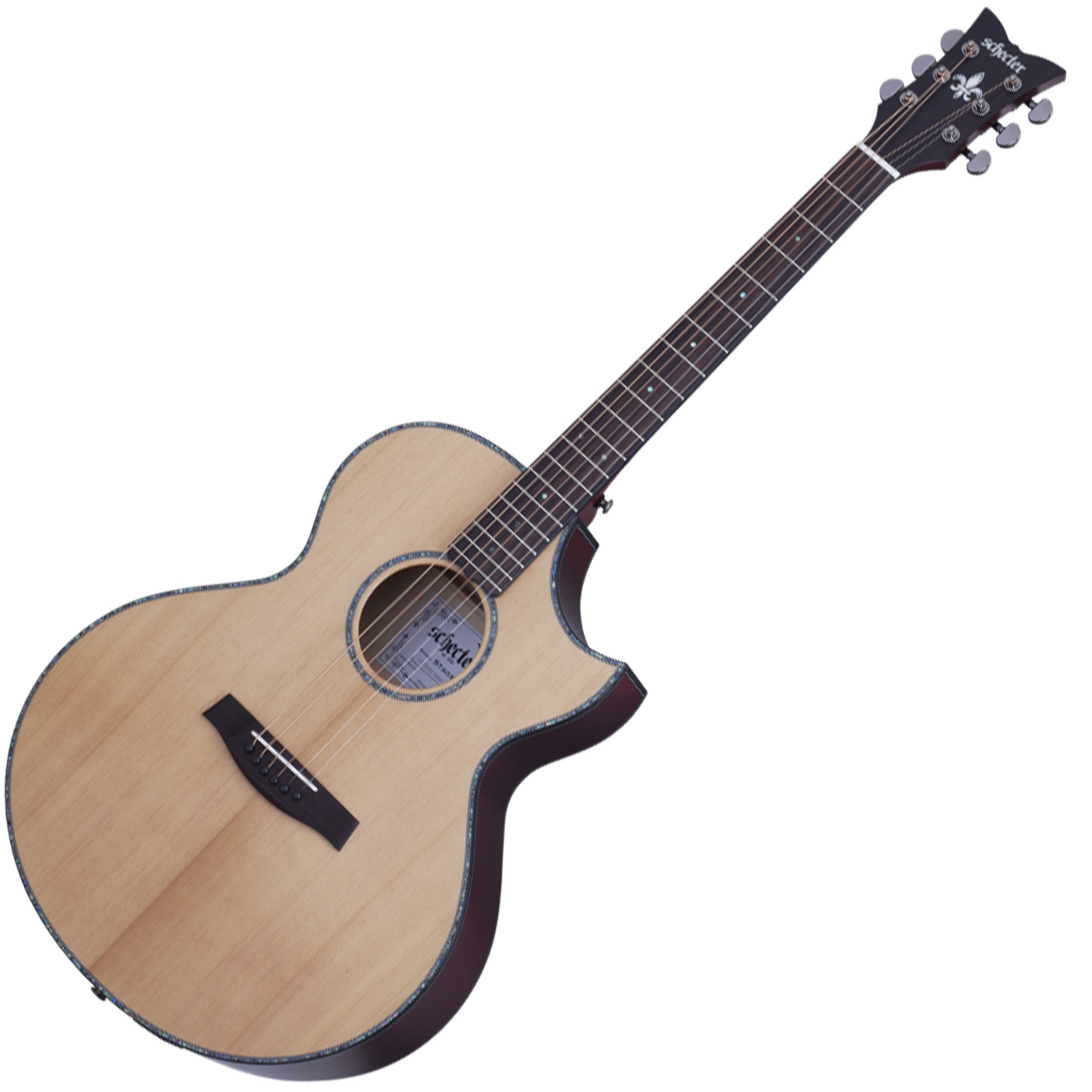 SCHECTER ORLEANS STAGE AC NS-VRS - Акустична гітара з вирізом і підключенням