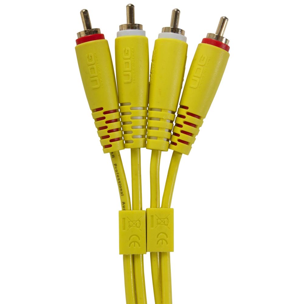 Комутаційний кабель UDG Set RCA - RCA Yellow 1,5m (U97001YL)