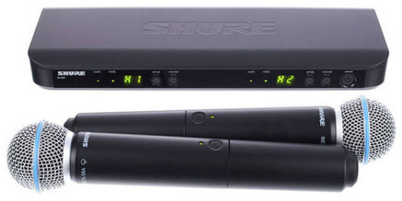 Радіосистема SHURE BLX288E / B58-M17 (662-686 MHz)