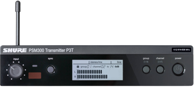 Передавач стаціонарний Shure P3T