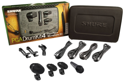 Набір для озвучення барабанів Shure PGADRUMKIT4