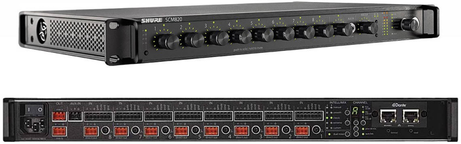 Мікрофонний мікшер Shure SCM820EDAN
