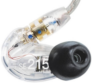 Навушники звукоізолюючі Shure SE215CLLEFT