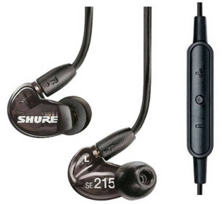 Навушники для смартфона Shure SE215KUNI