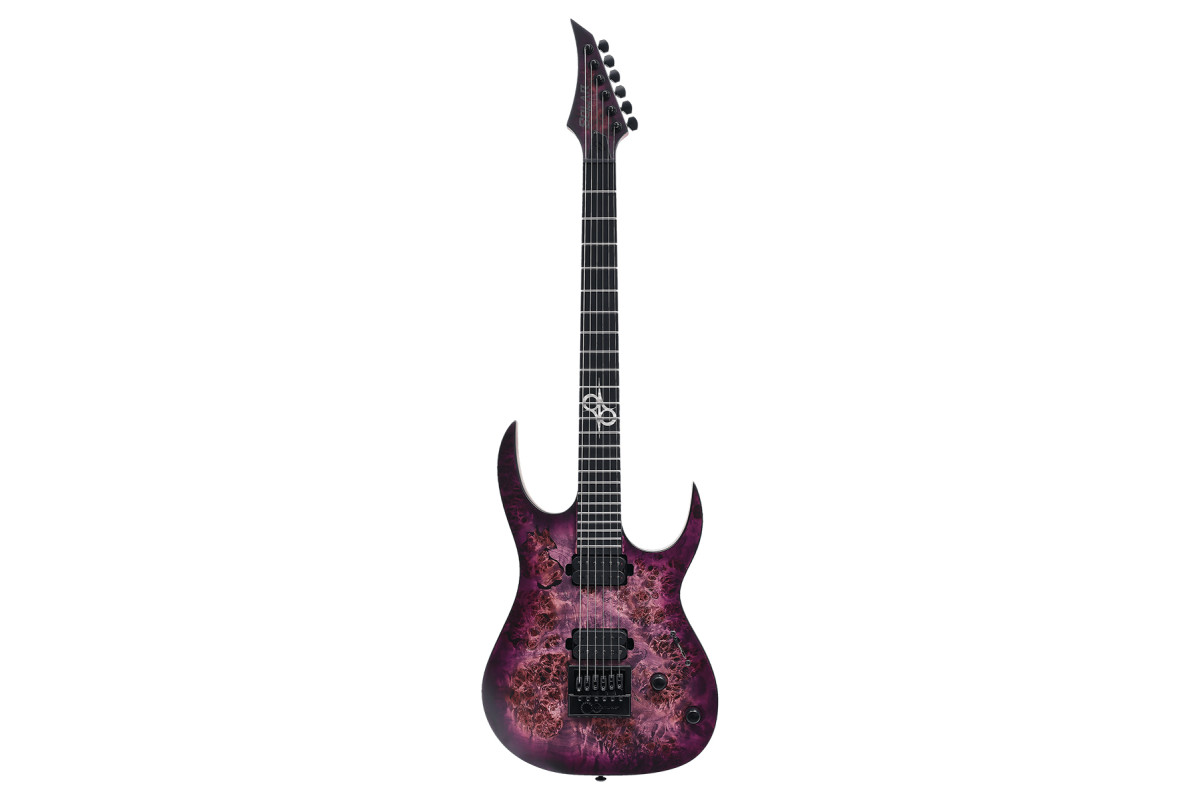 Електрогітара SOLAR GUITARS S1.6PP POPLAR PURPLE BURST MATTE 