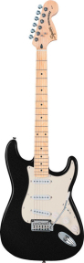 Електрогітара Squier by Fender Std Strat Mn Bkm (032-1602-565)