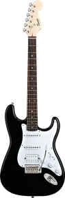 Електрогітара Squier by Fender Bullet Stratocaster HSS BK
