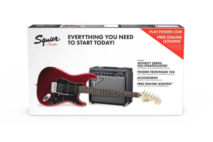Набір гітариста Squier by Fender Strat Pack Candy Apple Red (371814609)