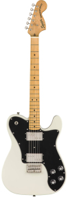 Электроакустическая гитара Squier by Fender Classic Vibe '70S Telecaster Deluxe Mn Olympic White (374060505)