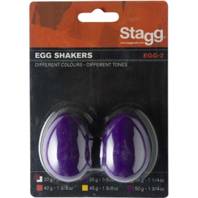 Шейкер (пара) Stagg EGG-2 PP
