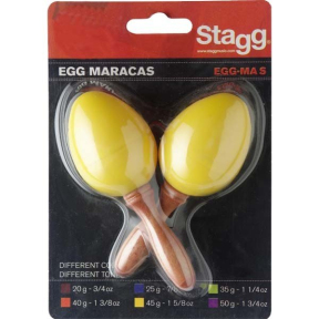 Маракаси Stagg EGG-MA S YW