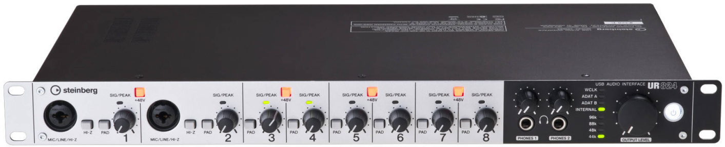 Аудіо інтерфейс Steinberg UR824