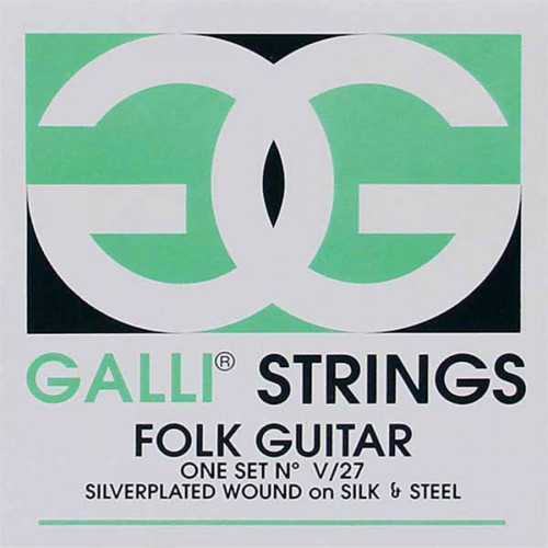 Струни для акустичної гітари Gallistrings V027