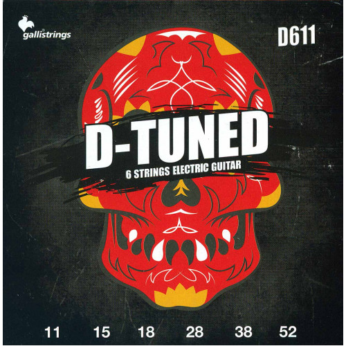 Струни для електрогітари Gallistrings D611
