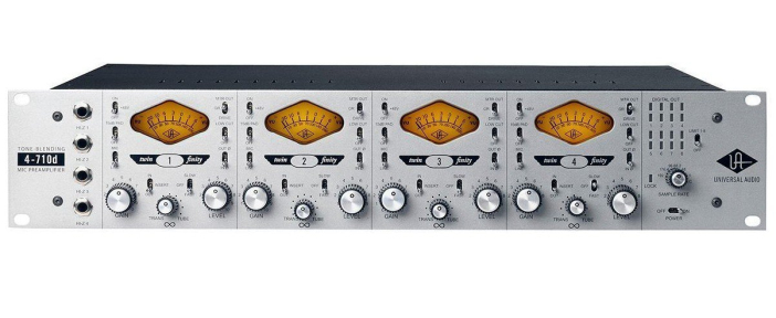 Передпідсилювач Universal Audio 4-710D