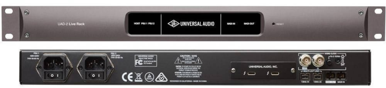 Процесор ефектів Universal Audio UAD-2 Live Rack Core URTR-C