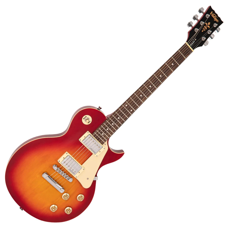 Електрогітара Vintage V10CSB Coaster Series колір Cherry Sunburst