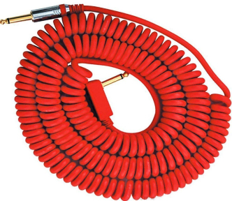 Кабель гитарный  VOX Vintage Coiled Cable, Red (330004616000)
