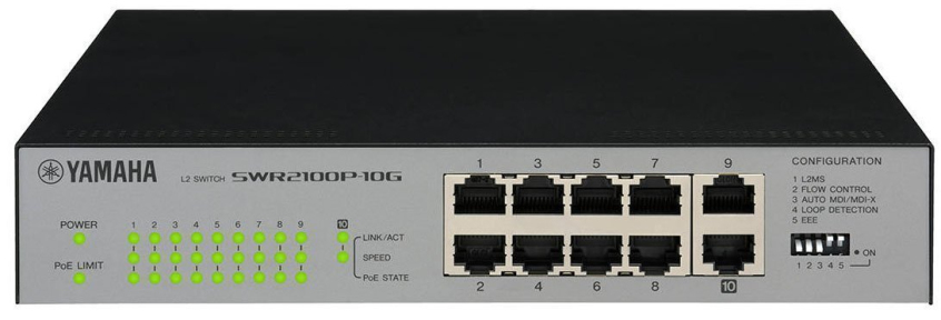 Сетевой концентратор Yamaha SWR2100P-5G
