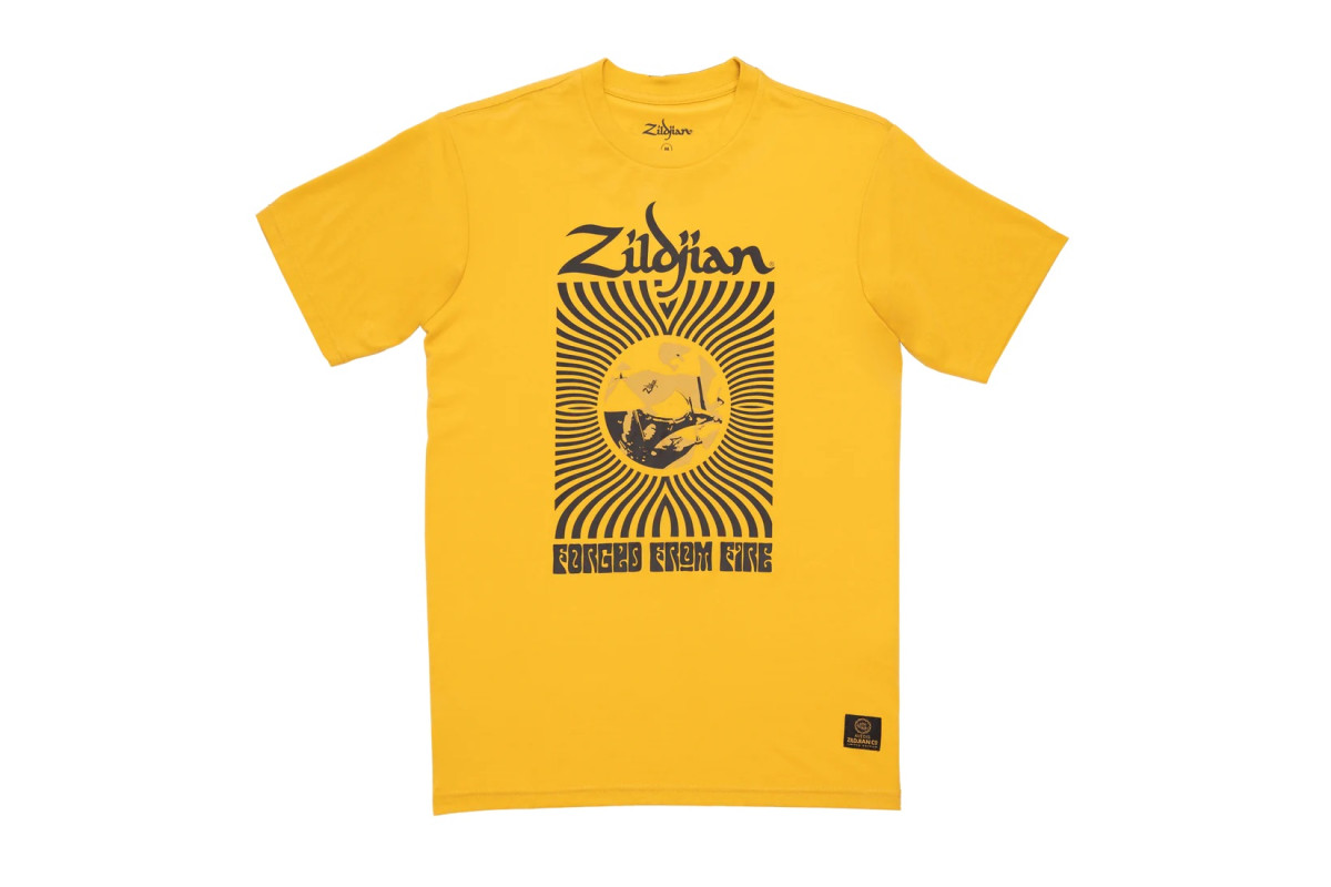 ZILDJIAN LIMITED EDITION 400TH ANNIVERSARY 60'S ROCK T-SHIRT XL Футболка