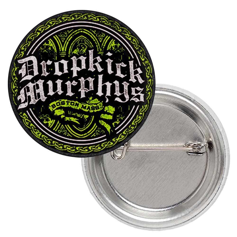 Значок Dropkick Murphys "Live on Lansdowne, Boston MA"