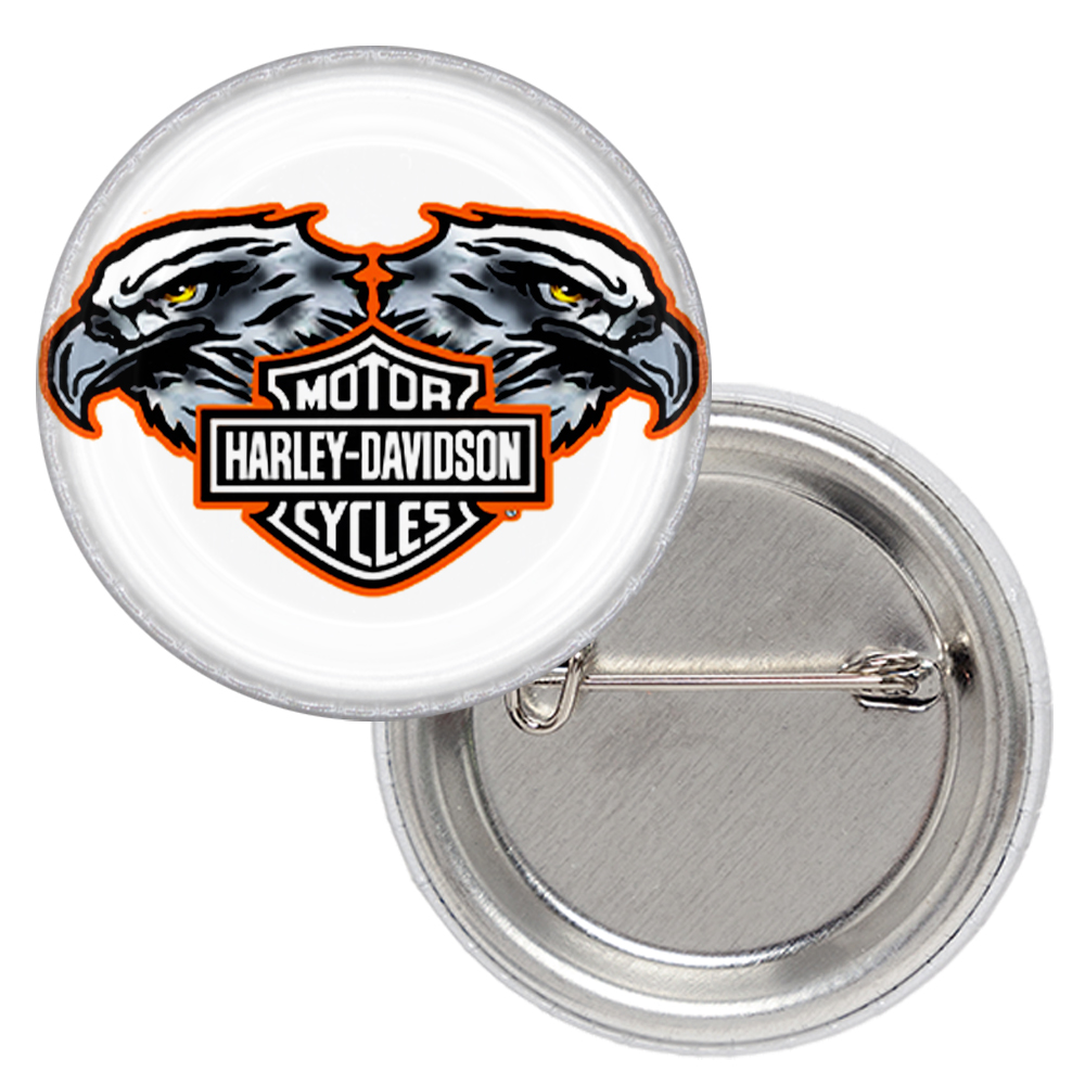 Значок Harley-Davidson Motorcycles (eagles)