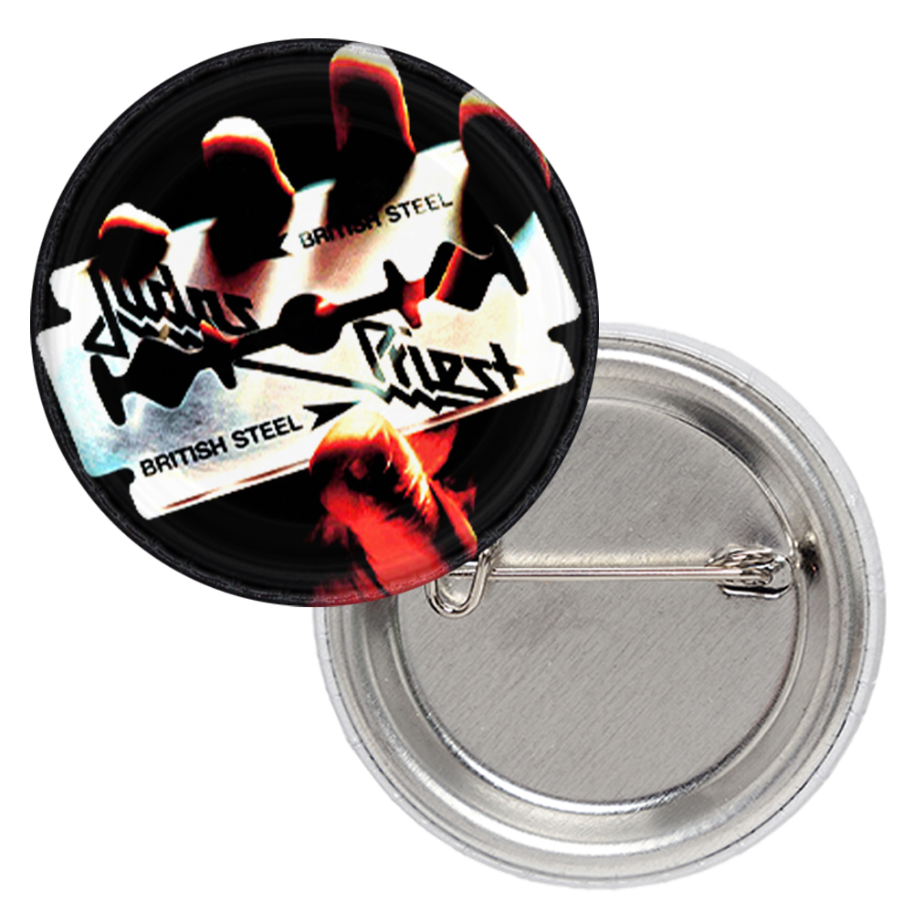Значок Judas Priest "British Steel"