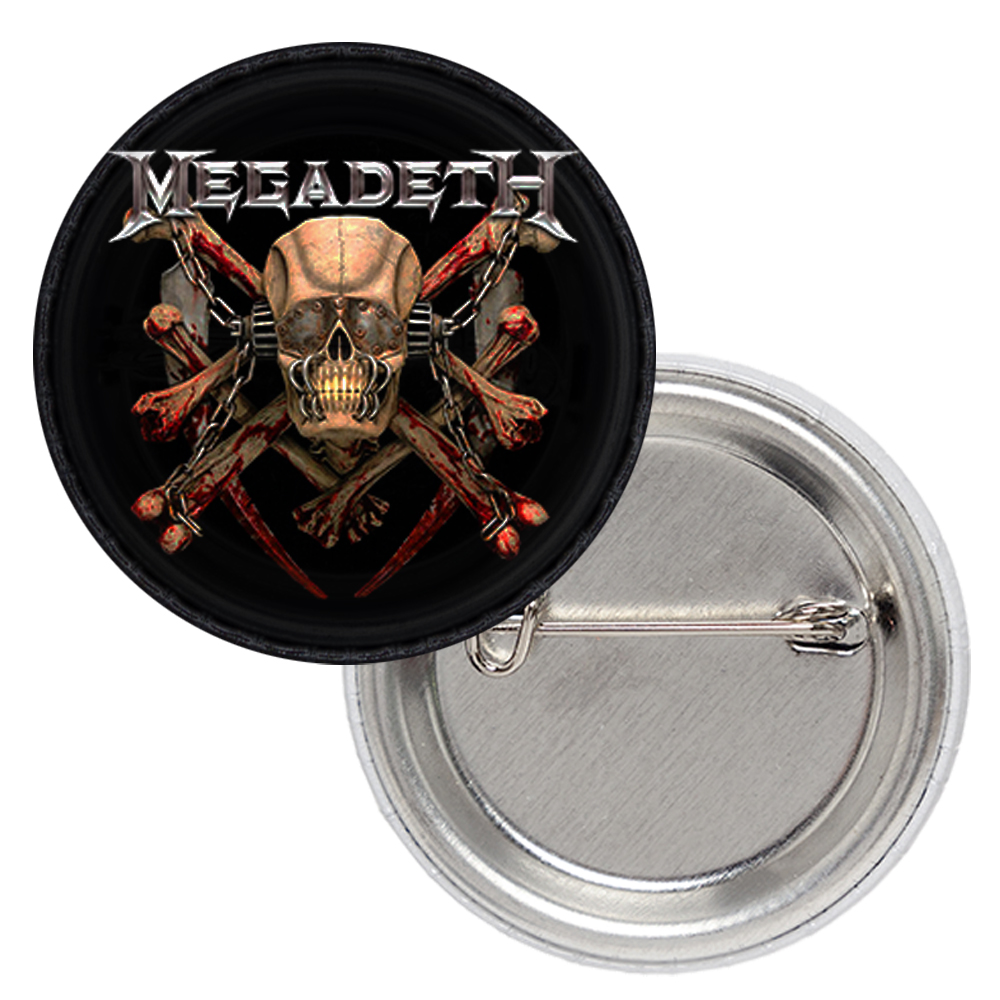 Значок Megadeth "Last Rites"