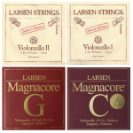 Струни віолончельні Larsen Soloist (ля+ре) + Magnacore (соль+до) SC334901