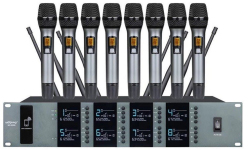 Цифровая радиосистема с восемью ручными микрофонами Emiter-S TA-7808