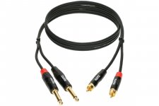 Кабель комутаційний Klotz Minilink Pro Twin Cable Black 1.5 m (KT-CJ150)