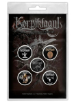 Подарунковий набір значків KORPIKLAANI - RAVEN (iol-017)