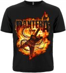 Футболка Pantera (гітара у полум'ї)