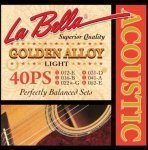 Струни для акустичної гітари La Bella 40PS