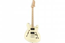 Полуакустическая гитара Squier by Fender Affinity Series Starcaster Maple Fingerboard Olympic White 