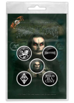 Подарунковий набір значків CRADLE OF FILTH - HAMMER OF THE WITCHES / DANI (iol-004)