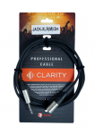 Профессиональный симметричный кабель Clarity JACK-XLR (M) / 2m