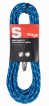 Инструментальный кабель STAGG SGC3VT BL