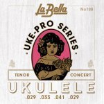 Струны для укулеле La Bella 100W Uke-Pro, Concert / Tenor Wound 4th
