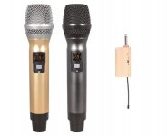 Бездротова мікрофонна система Emiter-S TA-U02 з ручними мікрофонами