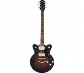 Гітара напівакустична GRETSCH G2655-P90 STREAMLINER CENTER BLOCK JR. DOUBLE-CUT P90 WITH V-STOPTAIL BROWNSTONE