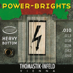 Комплект струн Thomastik Power-Brights Heavy Bottom для электрогитары