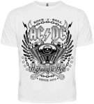Футболка AC/DC (since 1973) white