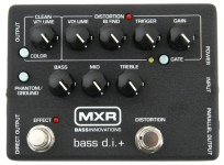 Педаль эффектов Dunlop M80 MXR Bass D.I.+