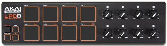 MIDI контроллер Akai LPD-8